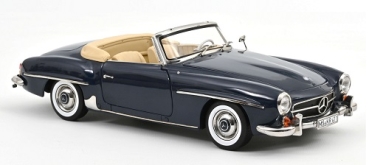 183403 Mercedes-Benz 190 SL 1957 Middle Blue 1:18